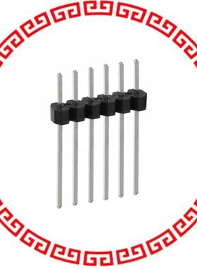 PEC06SAHN CONN HEADER .100 SINGL STR 6POS