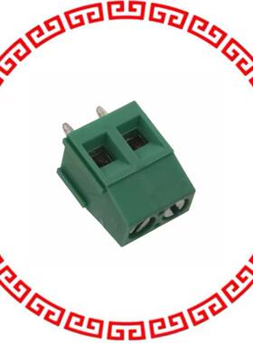 OSTVI020152 TERMINAL BLOCK 5MM VERT 2POS PCB