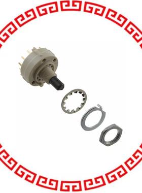 KC26A9.501NPF SWITCH ROTARY 6POS 350MA 125V