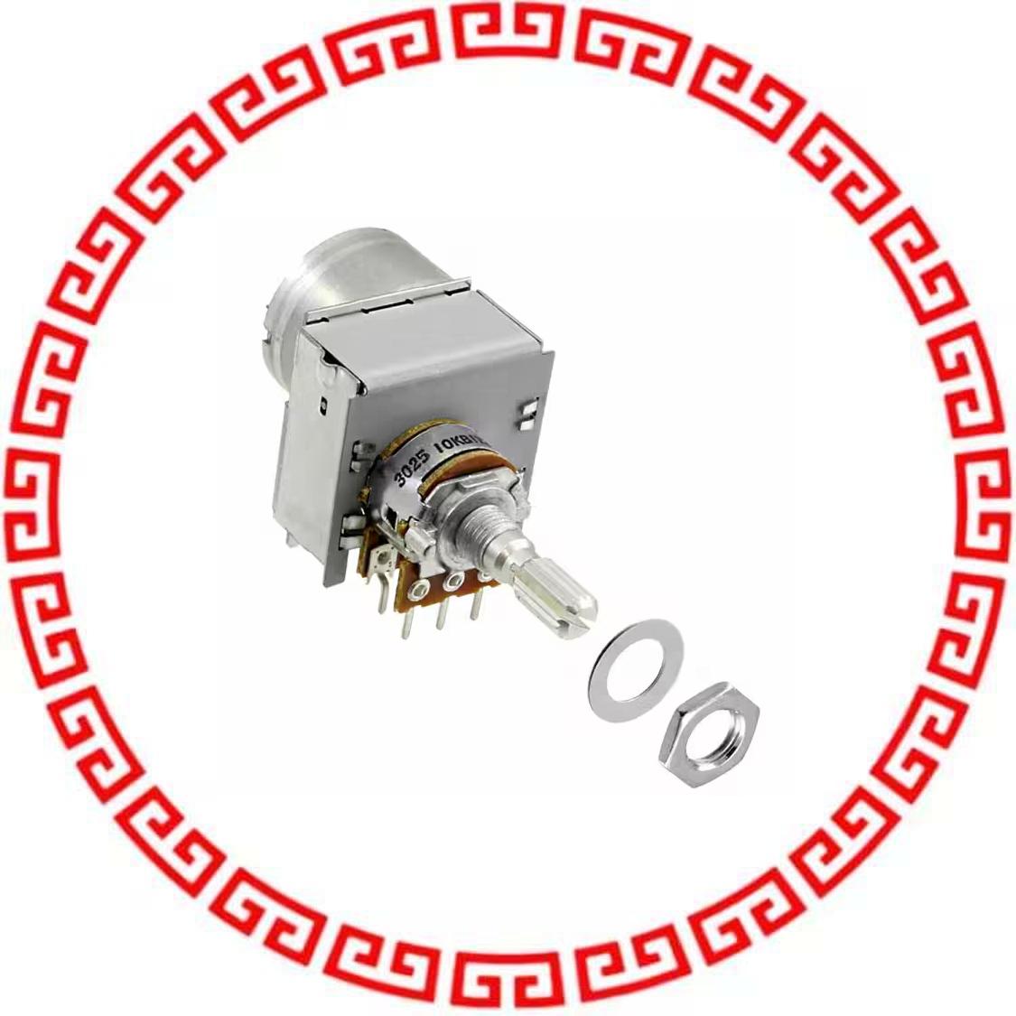 PRM162-K420K-103B1 POT 10K OHM 1/10W CARBON LINEAR