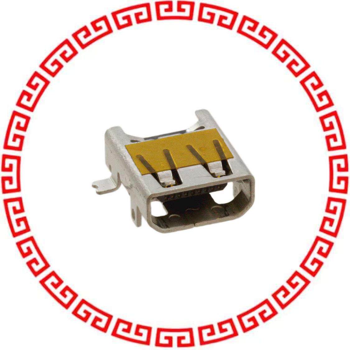 10118241-001RLF CONN HDMI RECPT 19POS SMT R/A