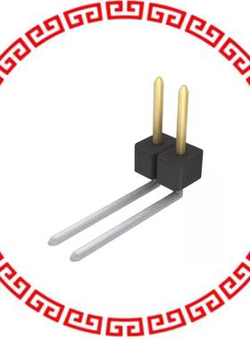 PBC02SBDN CONN HEADER .100 SINGL R/A 2POS