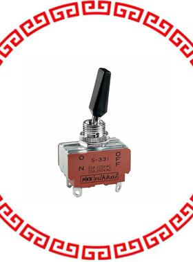 S331R SWITCH TOGGLE DPST 25A 125V