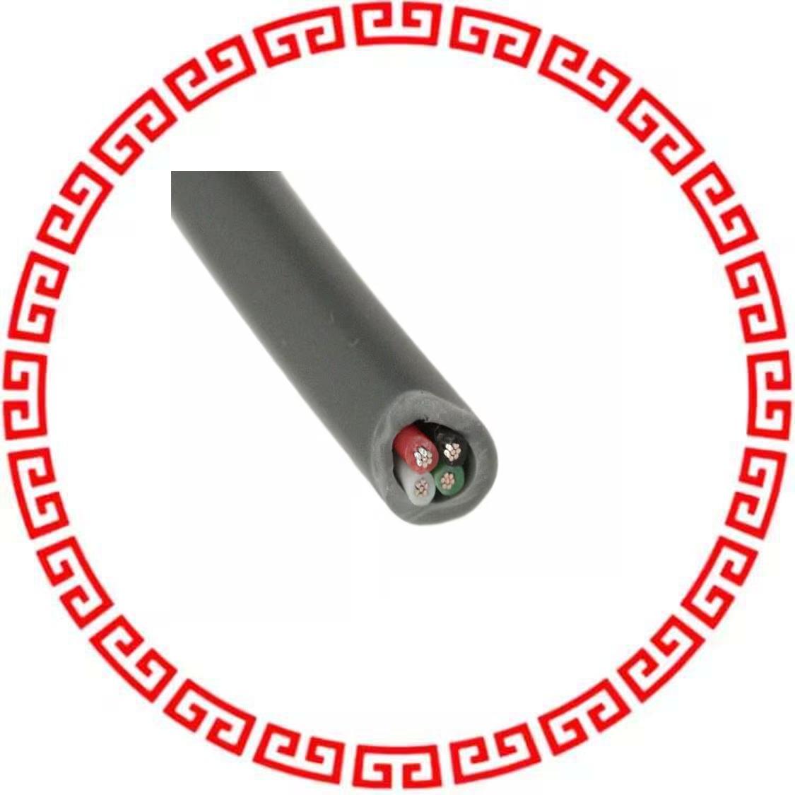 C2463A.41.10 CABLE 4COND 24AWG GRAY 1000'