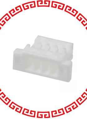 SHR-04V-S-B CONN HOUSING SH 4POS 1MM WHITE