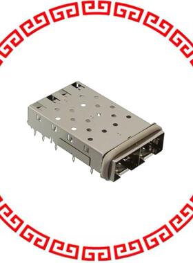 747220001 CONN CAGE SFP GANGE 1X2 PRESSFIT