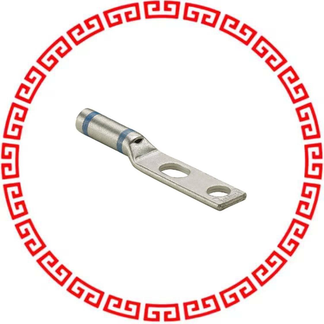 LCC6-38BDW-L CONN TERM RECT TONG 6 AWG #3/8