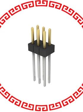 PBC03DAEN CONN HEADER .100 DUAL STR 6POS