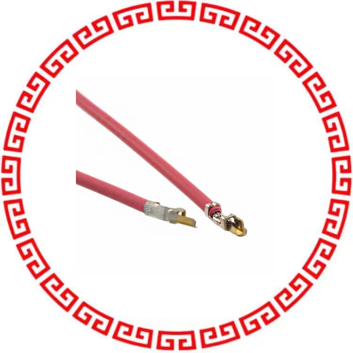 KSM-DEV081601-12-RED CBL ASSEM DF59 22AWG DBL 12 RED