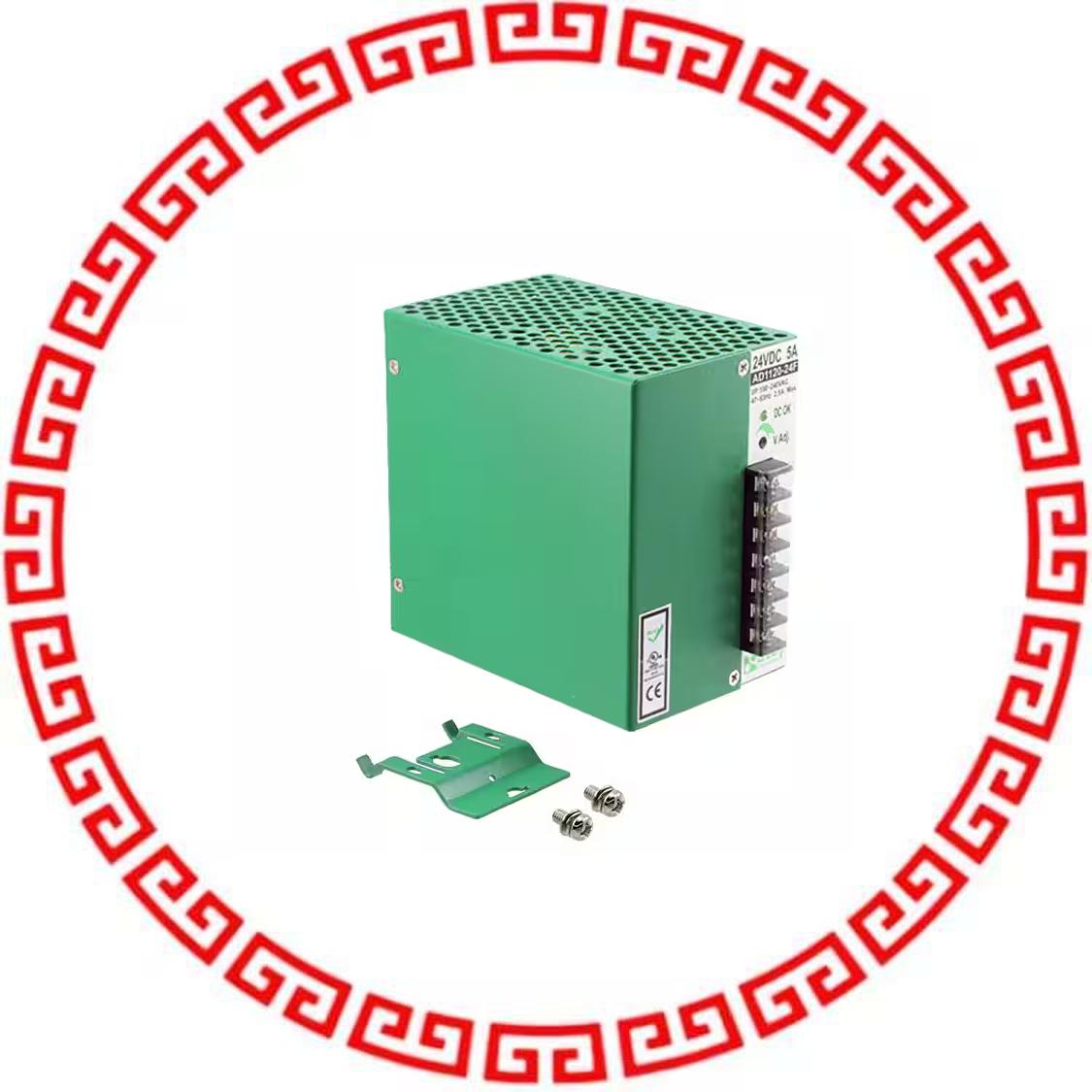 AD1120-24F 120W/5A DIN-RAIL 24VDC POWER SUP