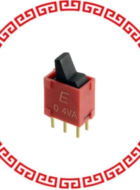400UDP1L1BLKM2RE SWITCH ROCKER DPDT 0.4VA 20V