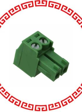 OSTTJ0231530 TERM BLOCK PLUG 2POS STR 3.81MM
