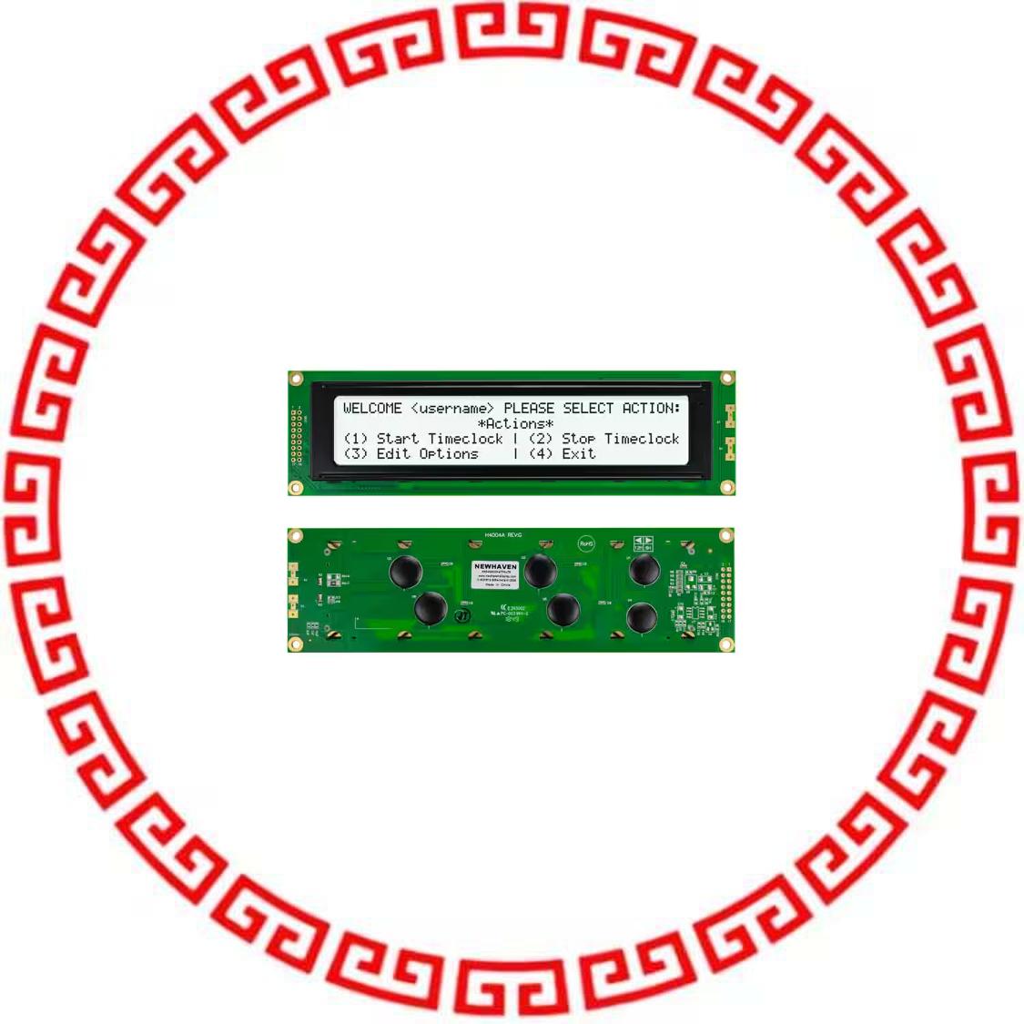 NHD-0440WH-ATFH-JT# LCD MOD CHAR 4X40 WH TRANSFL