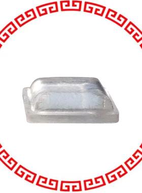 RBS-20 BUMPER SQU 0.402L X 0.402W CLR