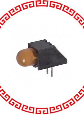 5502307F LED 5MM RT ANG HI EFF YEL PC MNT