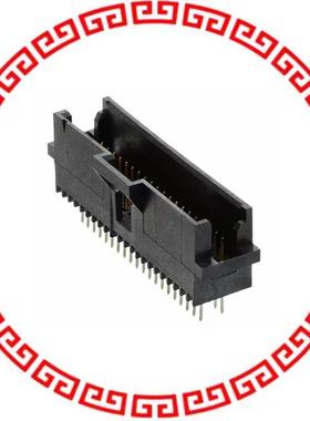 104666-3 CONN HEADER 40POS DUAL T/H GOLD