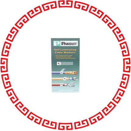 PSCB-12Y WRITE-ON SELF-LAM WIRE MARKER