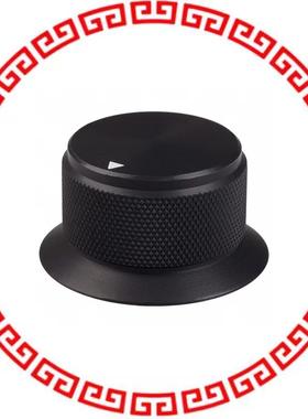 OESA-90-4-5 KNOB KNURLED W/SKRT 0.250 METAL