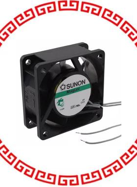 MA1062-HVL.GN FAN AXIAL 60X25MM 115VAC WIRE