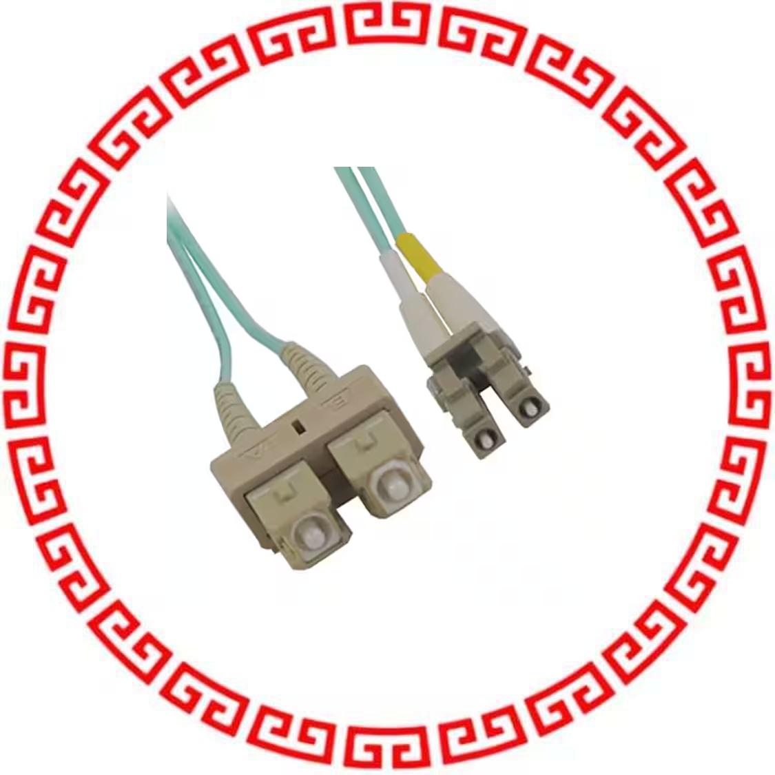N816-01M FIBER OPTIC CBL LC-SC DUPLEX 1M