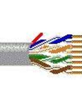 2412 009A1000《23AWG 4PR UNSHLD 1000ft SPOOL WHITE》