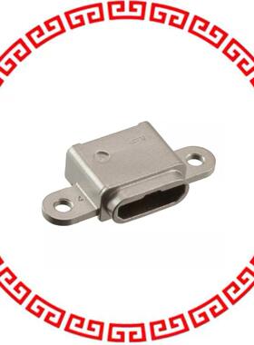 2108877-1 CONN RCPT MICRO USB B R/A W/LCKG