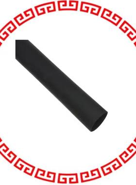 Q2-F3X-1/4-01-SS250FT HEATSHRINK POLY 1/4 BLK 25