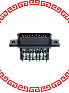 745207-7 CONN D-SUB PLUG 15POS STR IDC
