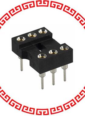 AR 06 HZL/07-TT CONN IC DIP SOCKET 6POS GOLD