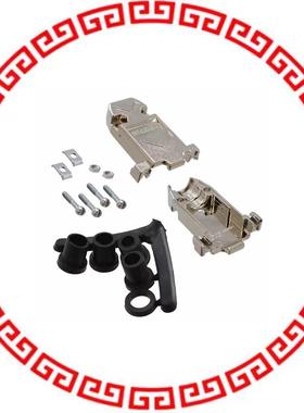 980-2000-350 BACKSHELL DB9 METALIZED PLASTIC