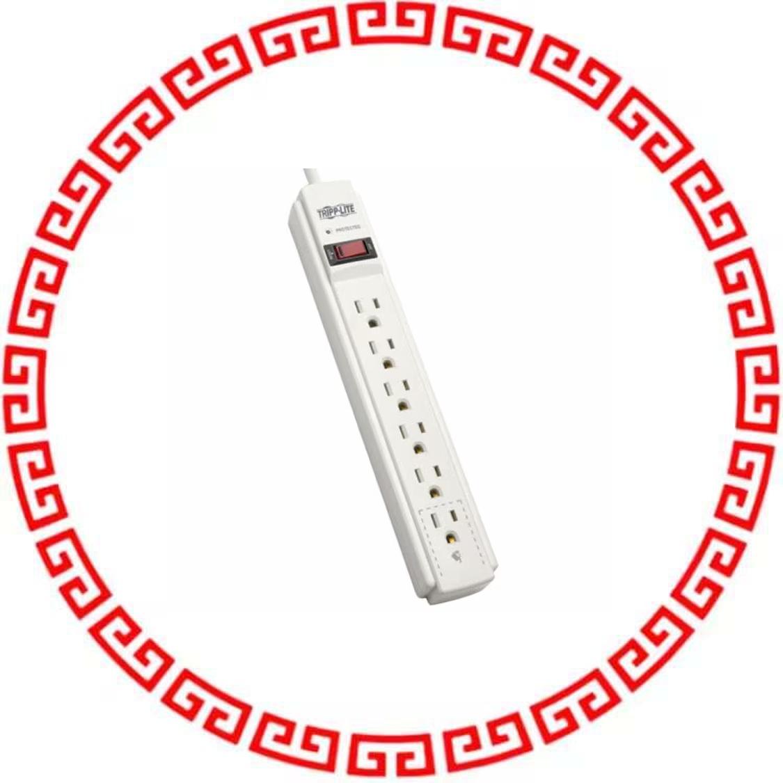 TLP606TAA SURGE PROTECT STRIP 6 OUTLET 6FT