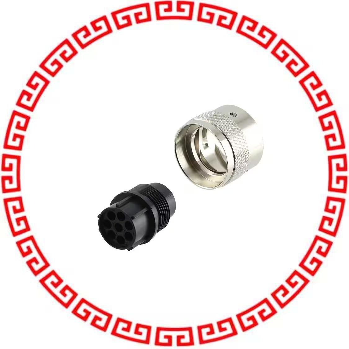 TR1208PFS1NB CONN PLUG HSG FMALE 8POS INLINE