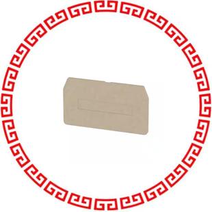 ENDPLATE ZDU 1.5MM BEIGE 1632090000