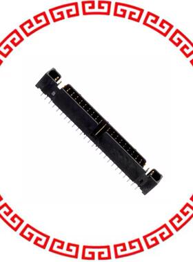 D2550-6002-AR CONN HEADER 50POS VERT 10GOLD