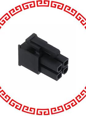 39013045 MINI FIT REC 4POS 555704RBLACK