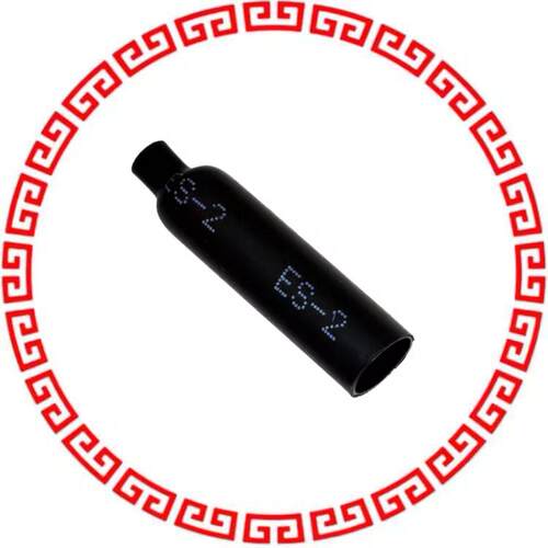 ES-CAP-NO.2-B9-0-35MM HEATSHRINK END CAP 7.4MM BLK