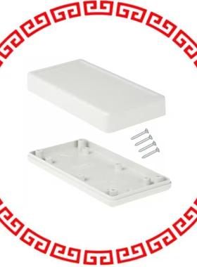 1599BSGY BOX PLASTIC GRAY 5.12