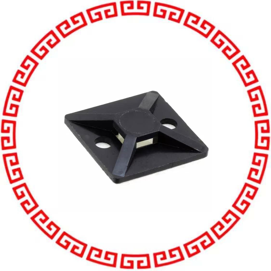 MB3A0C2 4WAY MNT W/RBBR ADH .75'X.75'' B