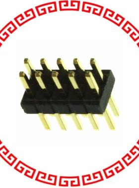 GRPB052VWVN-RC CONN HEADER .050 10PS DL PCB AU