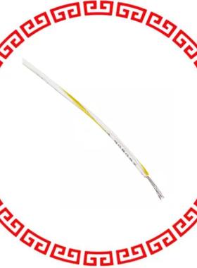 3051 WY005 HOOK-UP STRND 22AWG WHT/YEL 100'