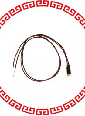 5590303007F LED SNAP-IN PANEL 5MM 12V YLW