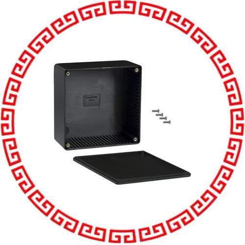1591UBK BOX ABS BLACK 4.72