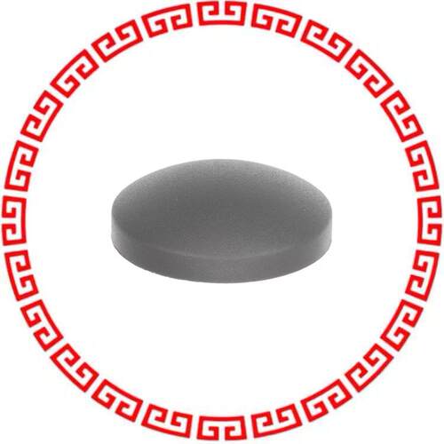 1ZC03 CAP TACTILE ROUND GRAY
