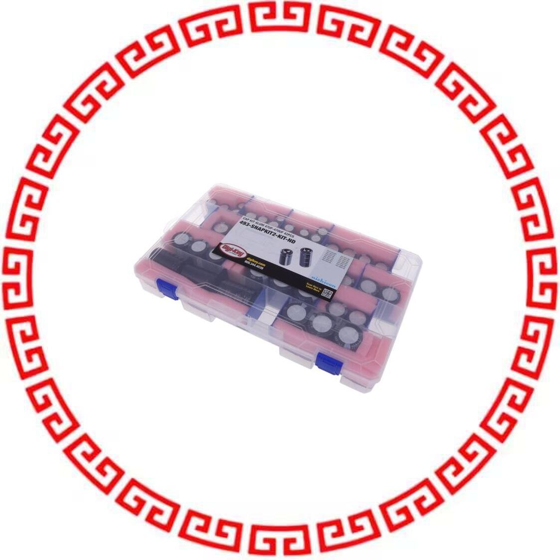 493-SNAPKIT2 CAP KIT ALUM 47UF-470UF 42PCS