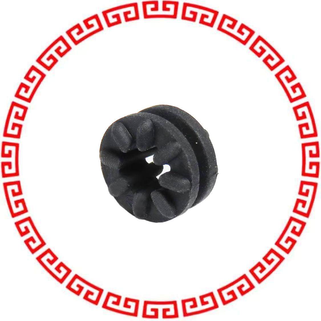 G-410-V2325 SCREW GROMMET THRMPL BLK