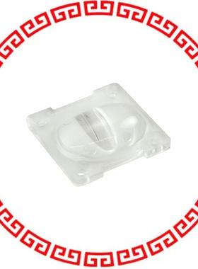 PLAL0155 LENS CLR 160X130DEG ELLIPIT/OVAL