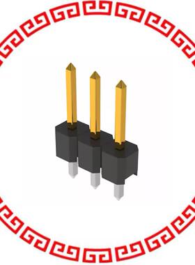 2303-6111-TG CONN HEADER 3POS STR .230 GOLD