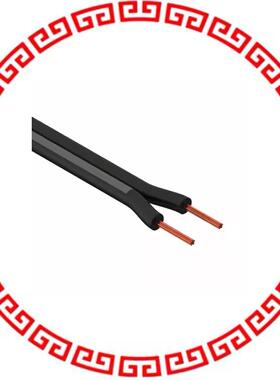 30-00008 CABLE 2COND 22AWG BLACK 305M