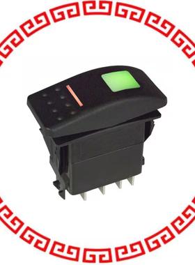 VLD2GHNB-AAC00-000 SWITCH ROCKER DPDT 20A 12V