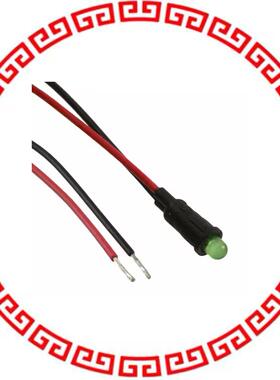PM3GDW12.0 PNL MNT GREEN 20MA W/WIRE 12
